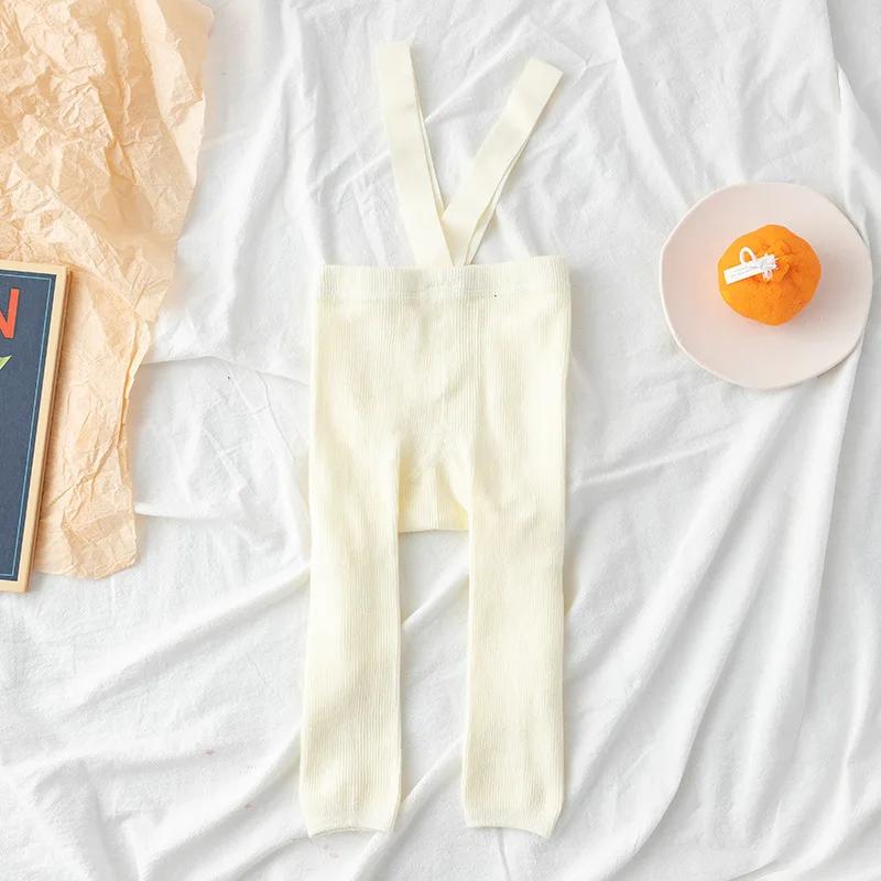 Infant Kinder Hosenträger Strumpfhosen Frühling Herbst Baby Mädchen Jungen Strumpfhosen Baby Mädchen Kleidung Hohe Taille Bandage Kreuz Straped Leggings