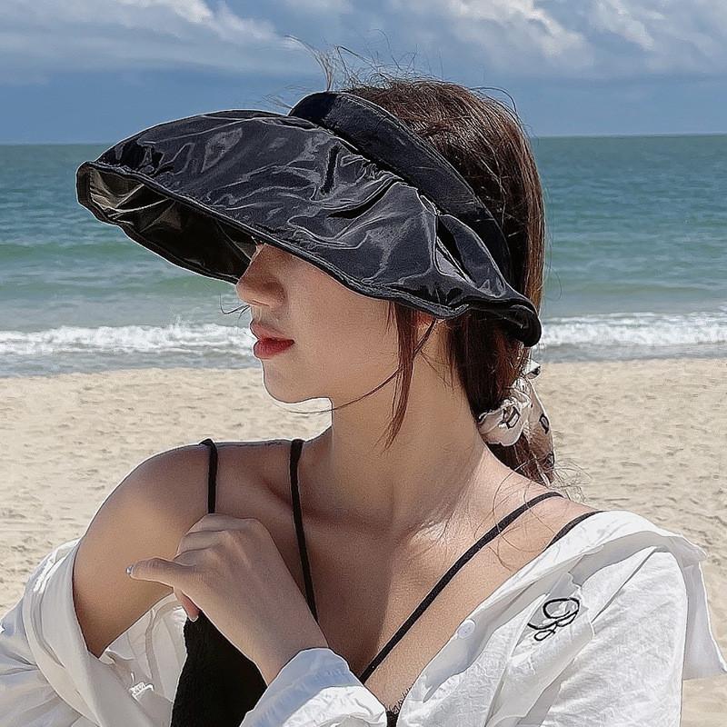 Chic Breathable Shell Cap With Uv Protection Sunhat For Ladies In Various Colors