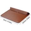 Magnetické Zavírání Pouzdro na Notebook Kožené Pouzdro na Notebook Jednoduché 13palcové Tašky na Notebook Cestovní