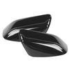 2pcs Rearview Mirror Cover Caps Glossy Black Fit for Land Rover Range Rover SportLR2LR4