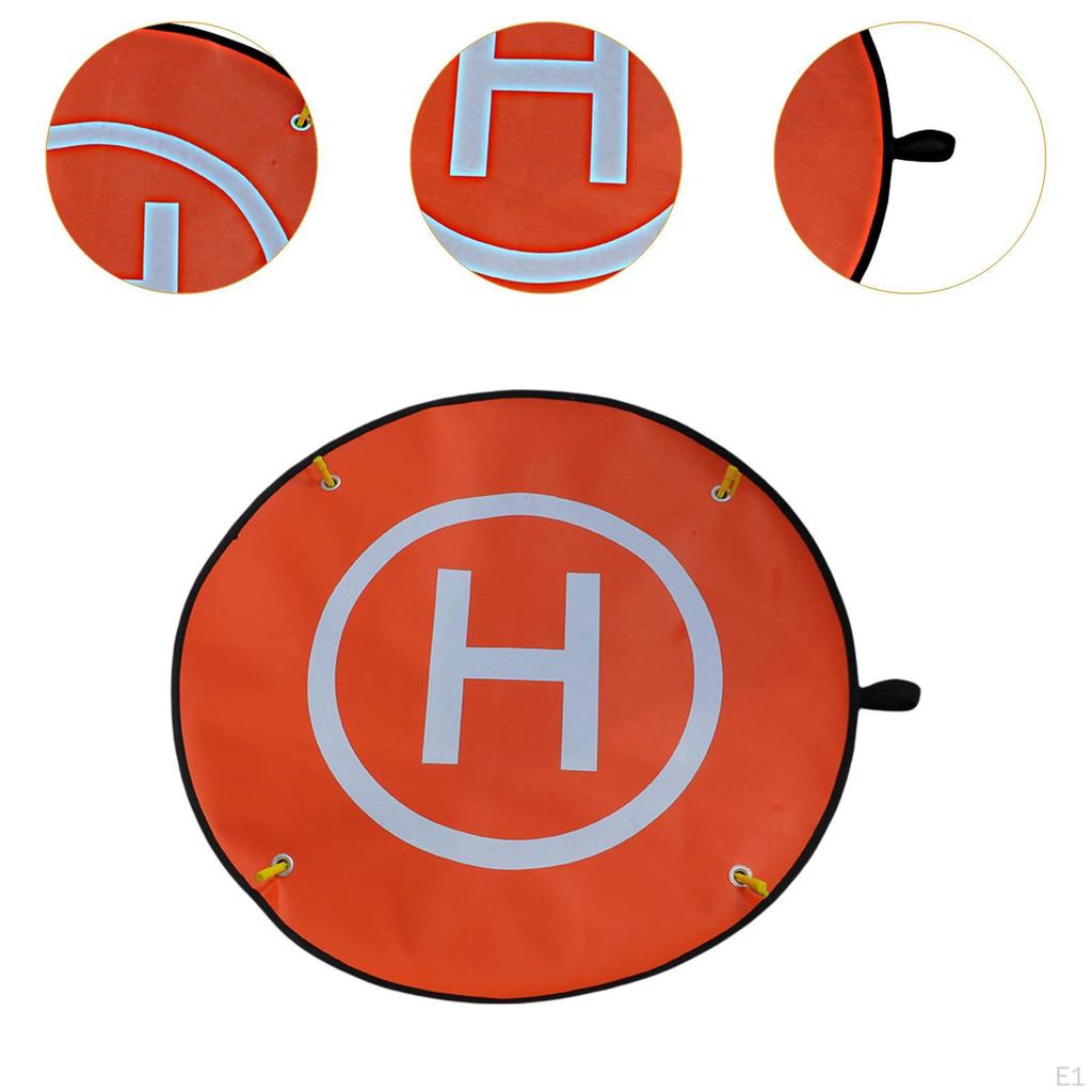 Drone Landing Mat Lightweight Fold Aircraft Launch Pad for Yard Outdoor Lawn M