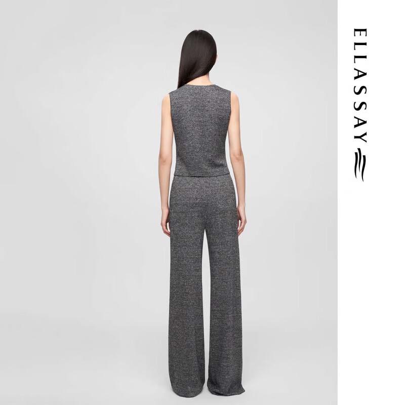 ELLASSAY Women's Old Money Style Minimalist Knit Sweater EWE361M11200