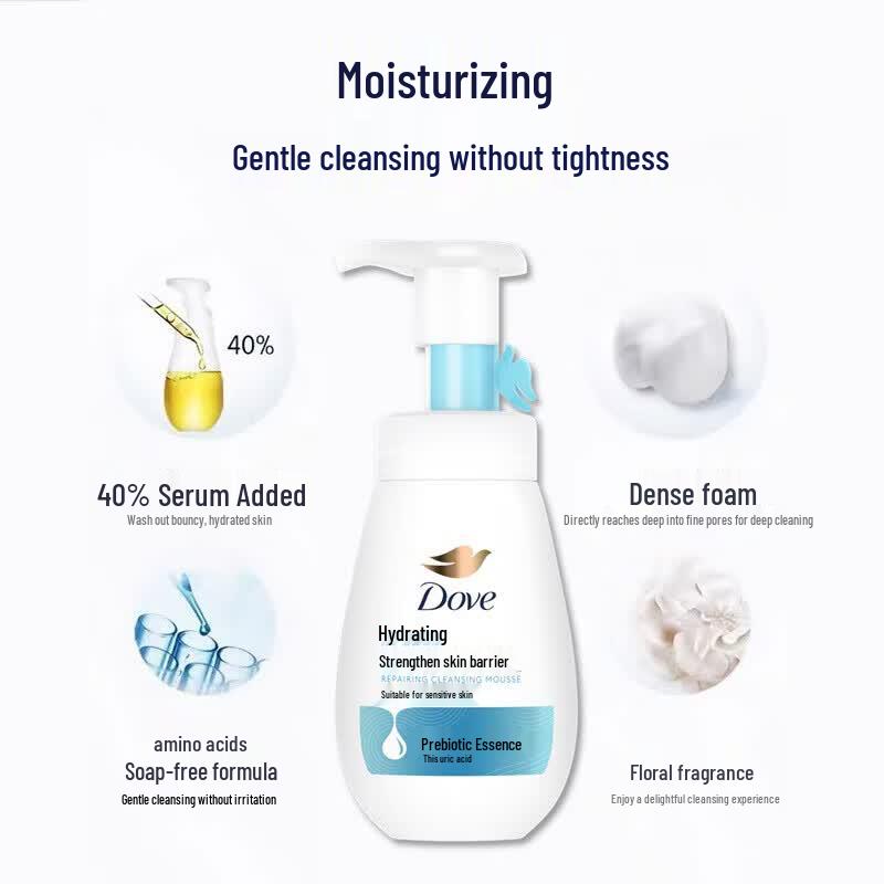 Dove Deeply Nourishing Body & Face Cleansing Set