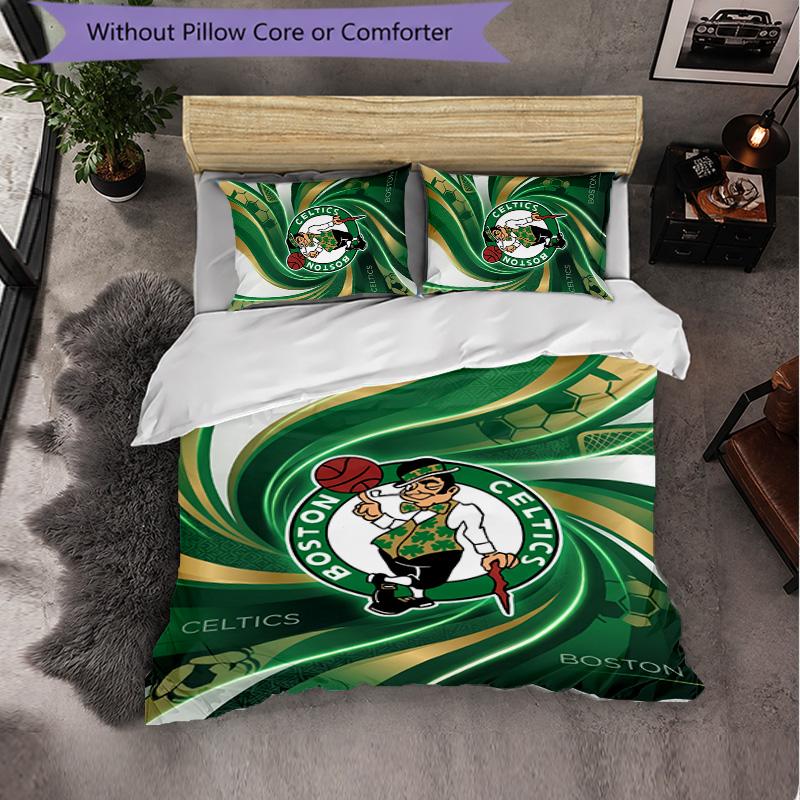 Biancheria da Letto a Tema Celtic FC Set 3 Pezzi Copripiumino Biancheria da Letto Decorativa Per Camera Adolescenti Decorazione Casa