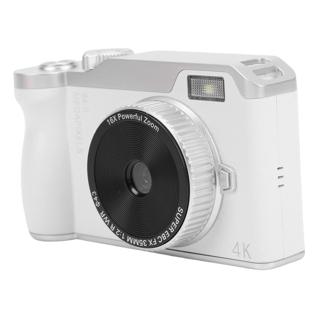 CCD Camera HD Screen 16X Digital Zoom 4K Video Recording Auto Portable Vintage Digital Camera