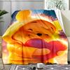 Stitch Love Flannel Fleece Blanket Cozy Warm Throw Blanket For Couch Bed Travel All Season Use