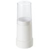 Like-it Chopstick Holder with Cover, Cutlery Stand, White, 9cm Diameter X 24.5cm High, STK-20, Cutlery Case with Lid