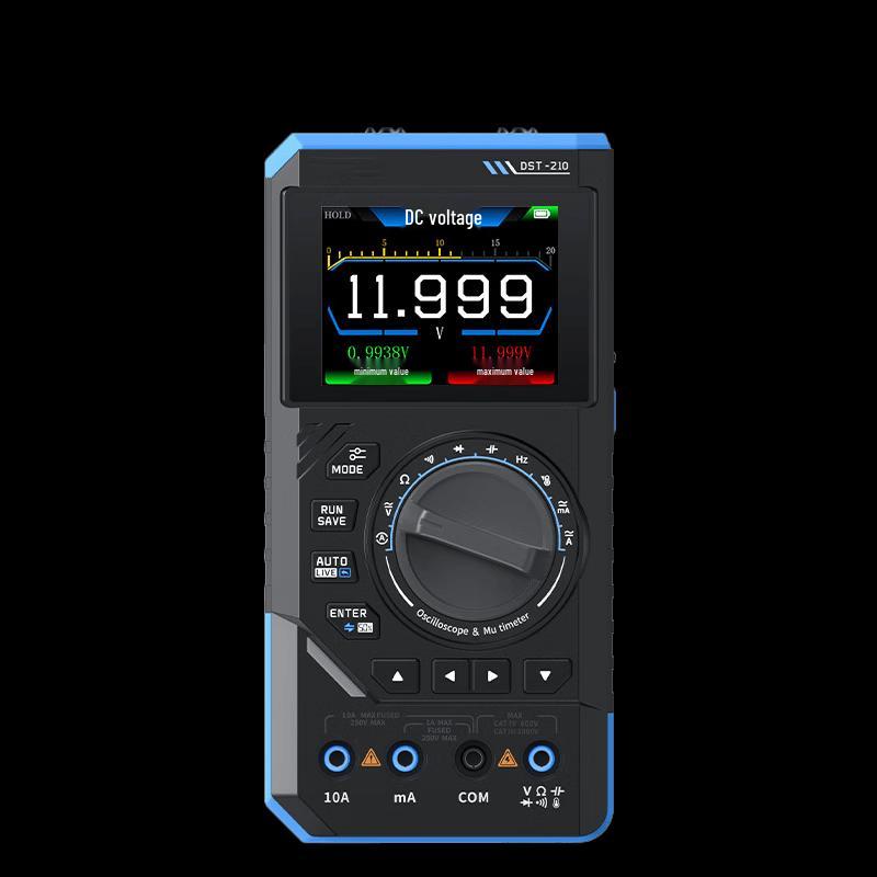 UNAHÃO DST210-1MHZ 3-in-1 Digital Multimeter Oscilloscope Signal Generator (CN version)