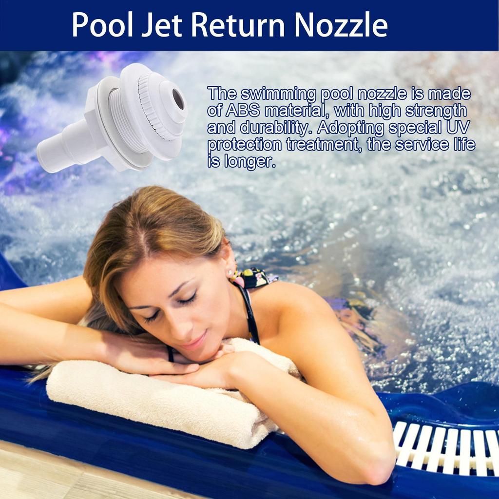 Adjustable Jet Spa Replacement Swimming Pool Accessories Water Outlet Return Swimming Pool Nozzle Eyeball Inlet Nozzle