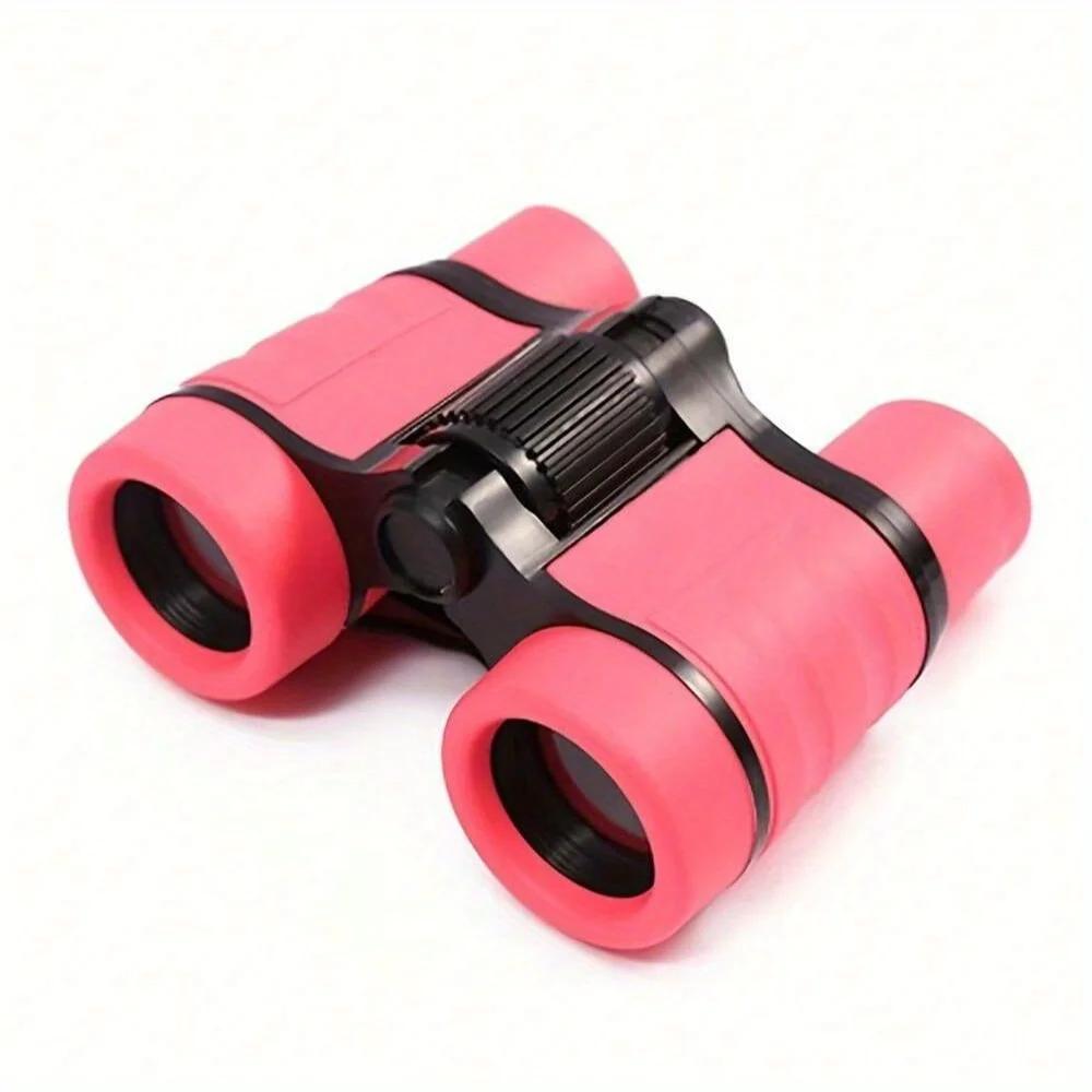Kids Binoculars 4x30 - Rubber-Handled, Pocket-Sized, Plastic Optics, Great for Outdoor Sports & Games, Best Gift for Children's