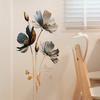 New PVC Wall Stickers Self-adhesive Waterproof 3D Lotus Flower Stickers Aesthetic Wallpaper Home Decor