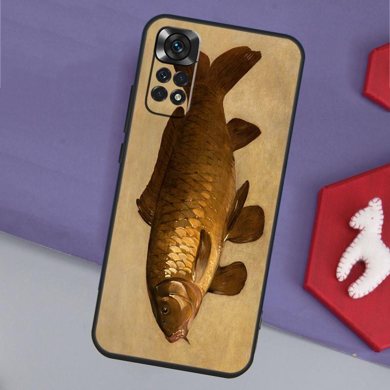 Carp Fishing Funda For Xiaomi Redmi Note 14 13 Pro 12 11 9 10 9S 10S 11S 12S Redmi 14C 10C 12C 13C Case
