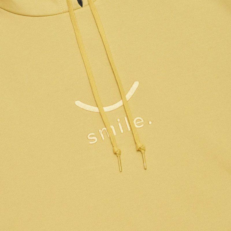 Converse Sweatshirts Unisex Yellow Hooded Moderate Regular 10023090-A01