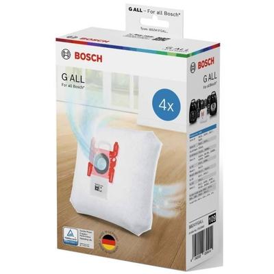 Vacuum Cleaner Bags - BOSCH - BBZ41FGALL - PowerProtect Type G ALL with Activated Carbon - Pack of 4 Bags + 1 Filter