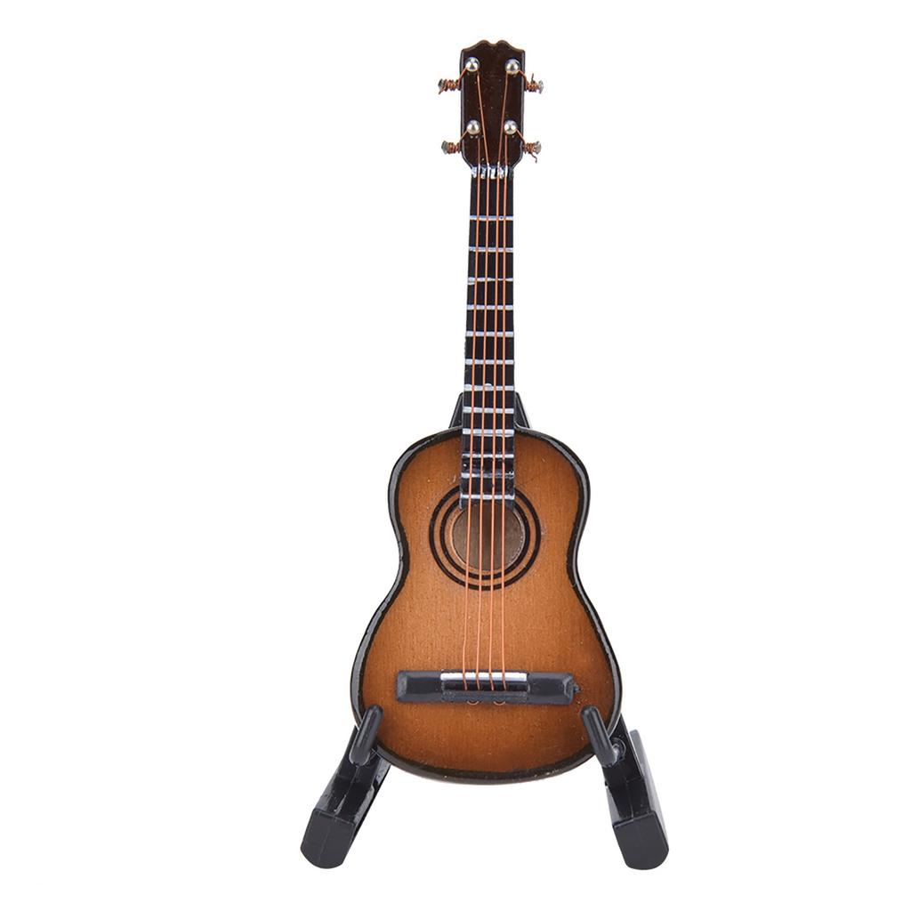 Ature Classical Guitar Model Wooden Guitar Desktop Decoration Ornaments