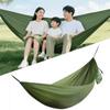 Foldable Camping Hammock Single and Double Size Outdoor Swing Durable Hanging Hammocks  Beach