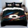 Soccer Ball with Streaks. Bedding Sets Duvet Cover Sets Duvet Covers Pillowcases(1 * Duvet Cover 2 * Pillowcases Without Duvet Insert)