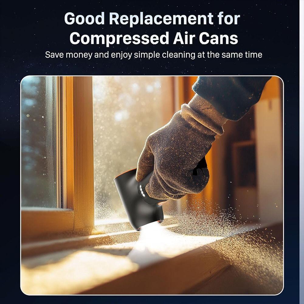 High-speed Mini Turbo Jet Fan Brushless Motor Compressed Air Duster Computer Keyboard