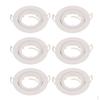 6x Recessed Light Holder Bracket Guard Rack for Ceiling Living MR16/GU10