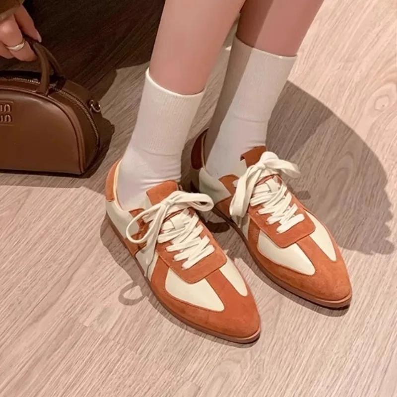 2025 New All-match TrendVintage Casual Sports Shoes for Women Hiking Sneakers Platform Walking Athletic Shoe White Loafers