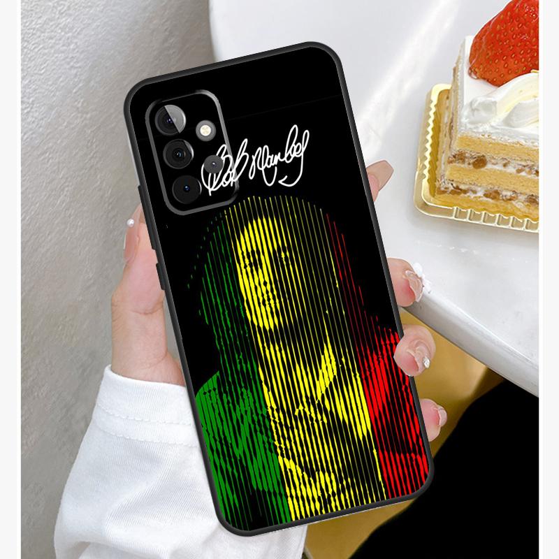 Bob Marley Funda For Samsung Galaxy A52 A32 A12 A14 A34 A54 A51 A71 A53 A33 A13 A15 A25 A35 A55 Case