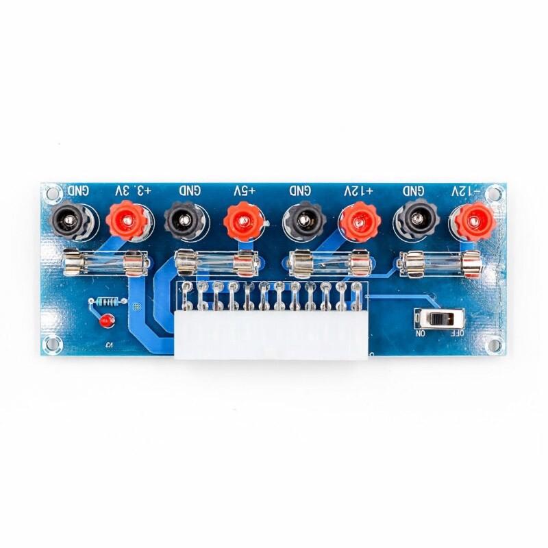 XH-M229 Desktop PC Power ATX Transfer Board Supply Power Module Precise 24Pin