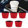 5PCS Reusable Coffee Cup Sleeve   Fastener Neoprene Insulated Cup Sleeve for Iced and Hot Drinks Beverages