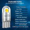 194 Led Car Bulb 3030 Chipset 2SMD T10 194 168 W5W Led Wedge Light Bulb 1.5W 12V License Plate Courtesy Step Map Lights Trunk Lamp Clearance Lights