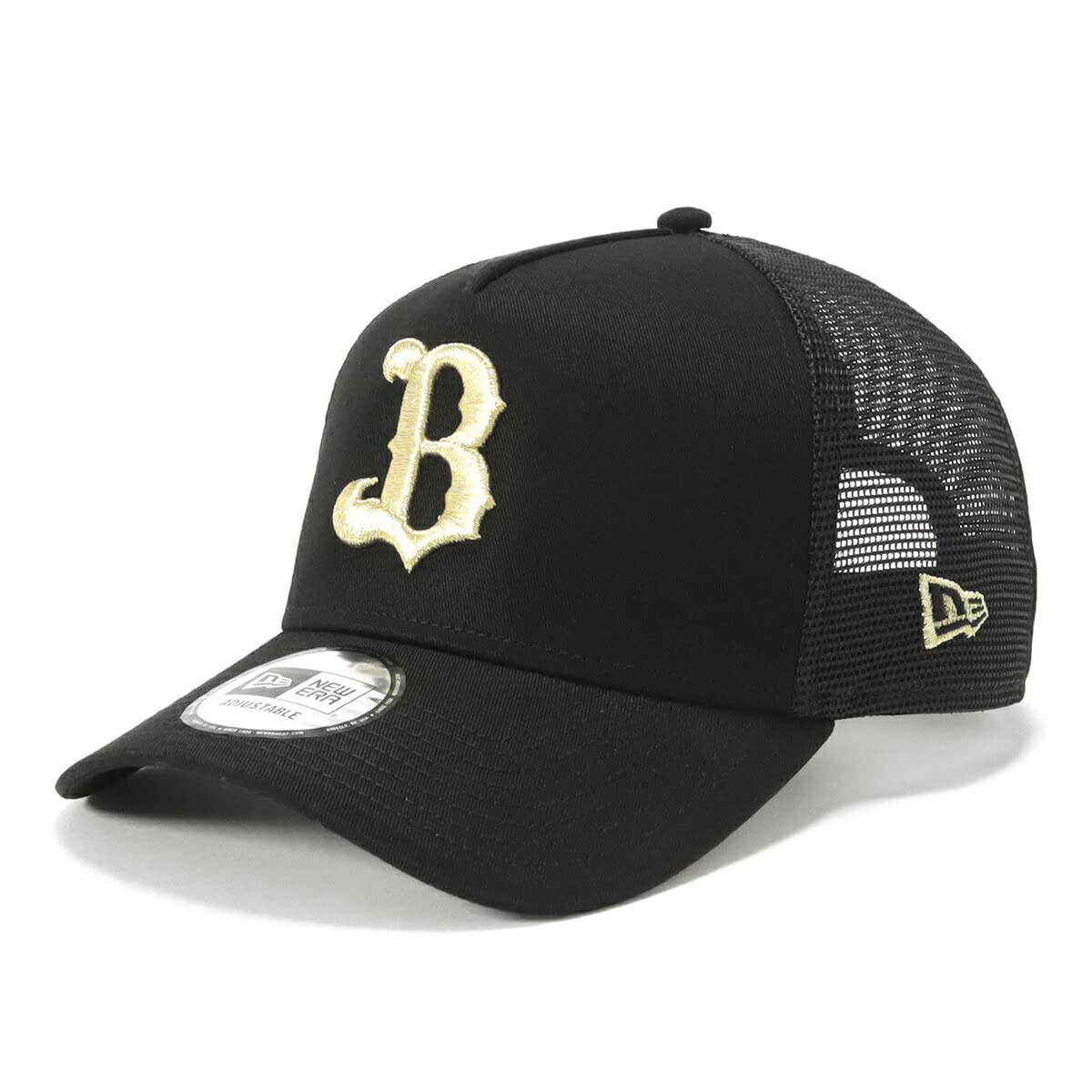 

[New Era] Сетчатая кепка Японская профессиональная бейсбольная лига Orix BuffaloesBK FREE 940AFTR NPB ORIBUF BLK GLD 25J