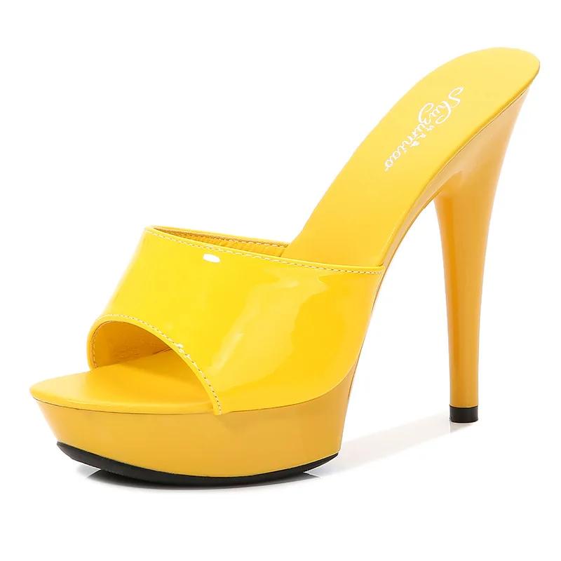 Fashion 2025 Summer Shoes Women PVC Crystal Flip Flops Gladiator Pumps Sexy Clear High Heels Classic Dress zapatos mujer Slipper