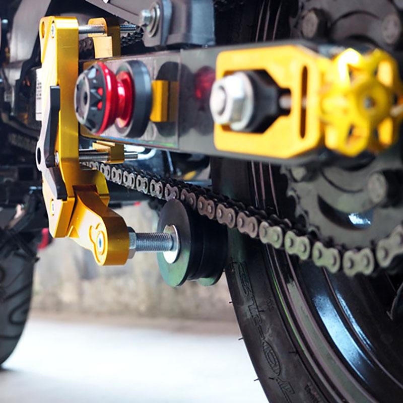 Motorcycle accessories chain adjuster bending beam car tensioner anti-skid device chain guide automatic chain adjuster tensioner