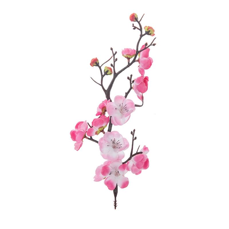 1/3pcs Silk Artificial Flower Plum Blossom Peach Branch New Year Home Room Vase Table Outdoor Garden Wedding Yard Decor DIY Gift