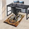 1PC Anubis Egyptian Anti-slip carpet, suitable for Office, bedroomand playrooms. It can also be used as a sofa footrest cover-R35