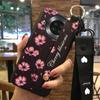 Silicone Fashion Design Phone Case For Cubot Note20 Durable Phone Holder Wrist Strap Back Cover Kickstand Waterproof