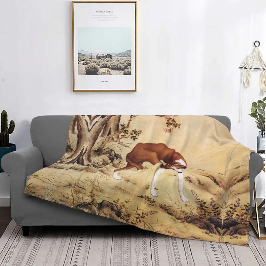Printed Flannel Blanket Vision Hound Sofa Bed Blanket Lightweight Blanket