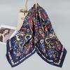 90*90cm Bandana Scarf Imitation Silk Shawl Wrap Fashion Hair Band  Fashion Accessory