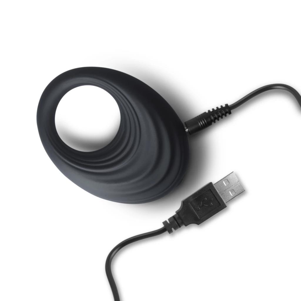 Rocks-Off - Spire Liquid Silicone Vibrating Penis Ring Black