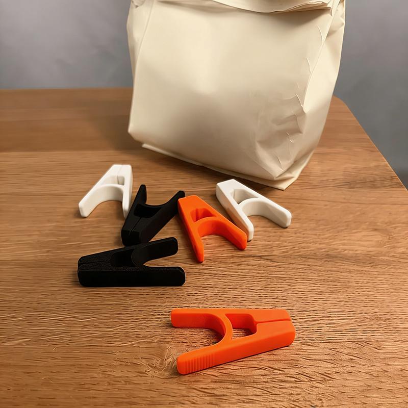 Snack Bag Sealing Clips Mini Assorted Colors Easy To Use Portable Sealers for Kitchen Organization Food Fresh Keeper