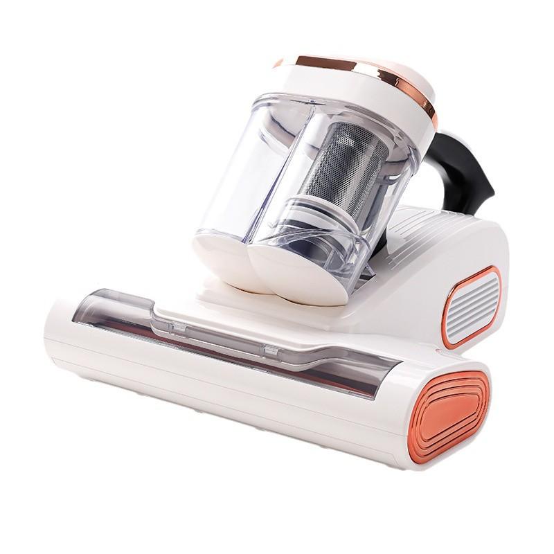 Double Cup Mattress Vacuum Cleaner with Double Beating Roller, High Suction UV Light Dust Mite Remover for Bed Roller brush plug-in model is beautiful (110v)