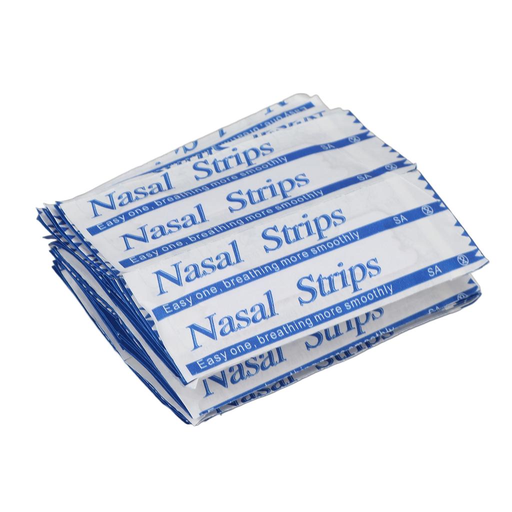 50pcs Nasal Strips Reduce Snoring Improve Sleep Promote Smoothly Breathing Nose Sticker Patches