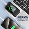Multiple Function In Ear Bluetooth Wireless Earphone Charging Case With 2.8" Touch Screen Power Bank Headphone Music Game Earphones for Android iOS