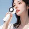 Handheld Ice Cooling Mini Fan Semiconductor Ice Fan USB Summer Portable Cooler Turbo Airflow Long Battery Life Speeds Adjustable