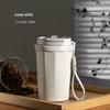 Portable Stainless Steel Insulated Dual-Use Coffee Cup