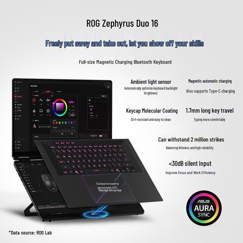 ASUS ROG Zephyrus 16 Dual Screen Gaming Laptop (2026) (CN Version)