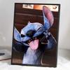 DIY Diamond Painting Stitch Sticking Out His Tongue Cross Stitch Kit Mosaic Art Diamond Painting Full Circle Diamond Home Decoration
