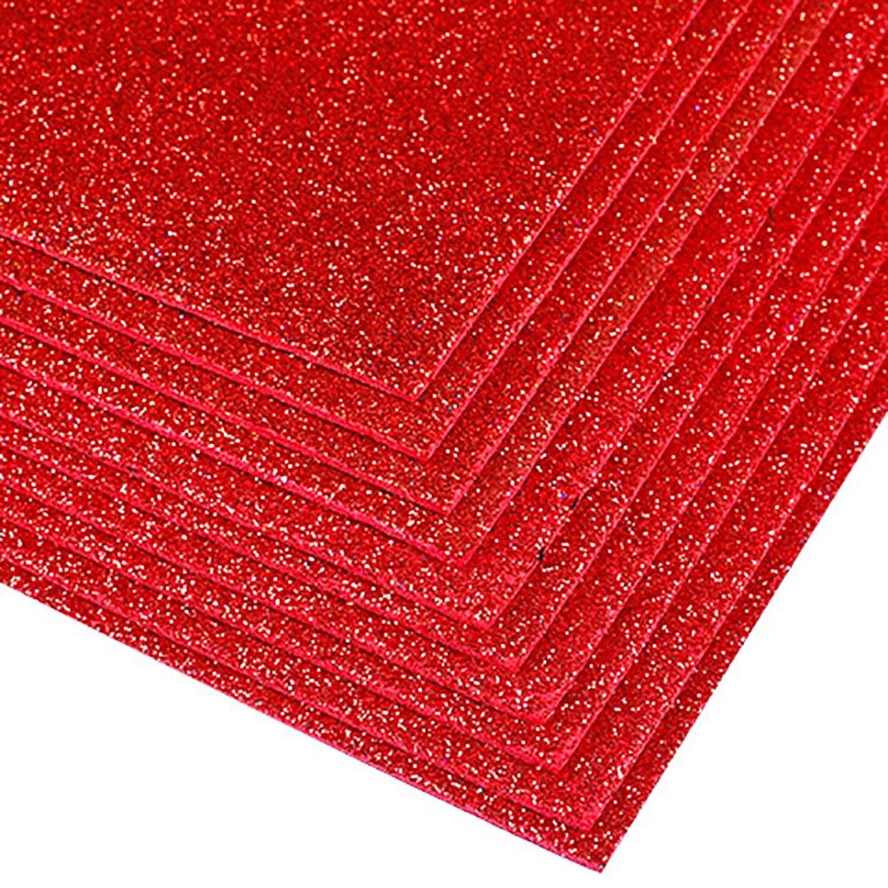 Thick Glitter Foam Paper Flash Colorful Handcraft Cutters Paper New Scrapbooking Material