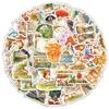 10/30/50pcs Kawaii Cartoon Fairy Tale Animal Stickers Cute Anime Style Plant Decals Notebook Water Bottle Phone Sticker Packing