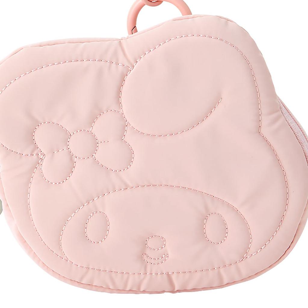 Sanrio Face-Shaped Pass Case (Fluffy Winter) My Melody Pass CaseID Card Case 247758