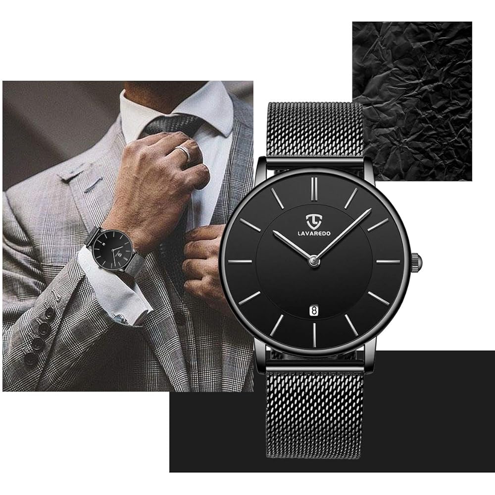 Ben Nevis Men's Casual Analog Watch Waterproof Date Display Slim Design Fashion Timepiece