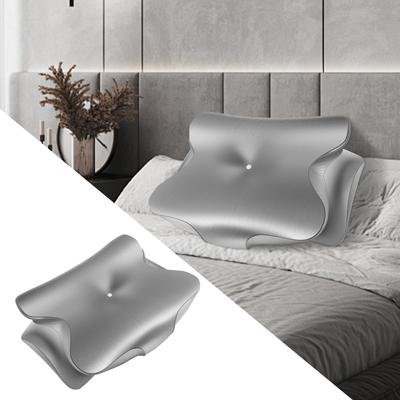 Butterfly Shaped Contour Pillow Case Cover with Zipper Soft Comfortable Cervical Neck Pillow Cover Bedding No Filler Included